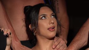 A Double Penetration for Lena