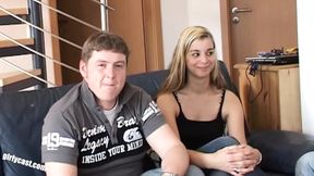 Sweet Teen Melanie - Home Casting