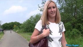 I Make Her Big Natural Boobs Bounce While Fucking Her Outside