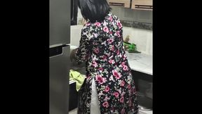 I Surprise My Step-nephew When He Was Washing the Dishes