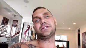 Rough Anal Sex with Bonded Sexy Brunette in Fishnet Catsuit