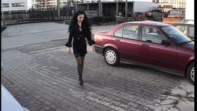 Mutti ist bei der Massage