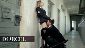 ”The jail guards keep busy at work”