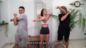 Threesome with a Morbid Yoga Teacher and the Students