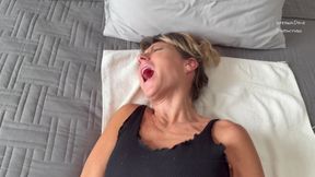 Filming a Masturbation Scene I Ask the Videographer to Fuck Me in the Ass