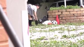 443 帰宅まで我慢できない野外アクメ！媚薬が効きすぎてオtニーを抑えきれず何度もイキ漏らす発情j