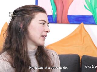 Ersties - first Lesbian three-some - Nele L’s first Taste of Want [Ep 1 of 3]