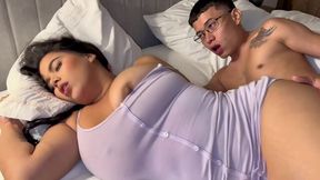 Husband's Horny Stepson Sneaks In, Fucks My Soaking Cunt Till Creamy Explosion