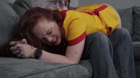 Waittress Gets Her Ass Spanked 2