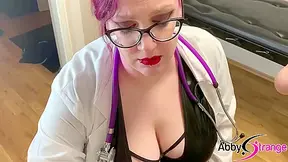 Dr Abby Heals Your Dick - Blowjob By Bbw Goth Doctor