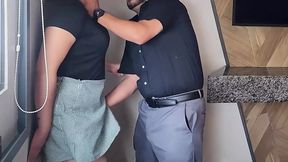 Submissive slut takes extreme rear entry punishment and gets creampied