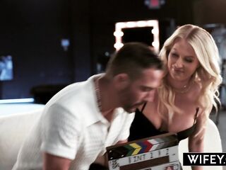 WIFEY Curvy Hotwife Andi Avalon Takes Huge BBC Whilst Hubby Watches On