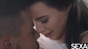 ”Adorable girl gives a hot blowjob & gets a sticky creampie reward”