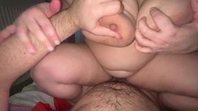 Intense Cowgirl Riding to Messy Orgasm &amp; Creampie Cum Explosion