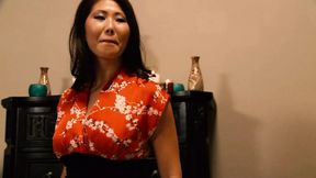 Asian Mom Beti Hana Gives This Guy The Rub And Tug Complete With A Full On Fuck!