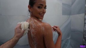 ”My Stepmum wants my help in the shower! - Armani Black”