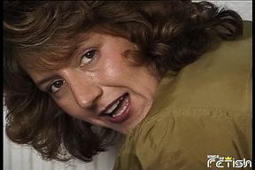 Mature woman gets all fuck holes drilled deeply by young guy