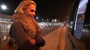 Big titty Milf airport pick up and fuck