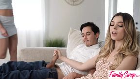 Swapdaughter Molly Little shows MILF Katrina Colt the perks of being "Freeuse" - S7:E5