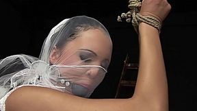 Bride's ordeal is with painful bondage, and painful sex Introducing: Regina Moon